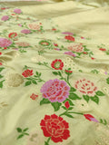 Pure Katan Silk Handwoven Banarasi Saree