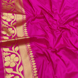 Pure Katan Silk Handwoven Banarasi Saree