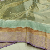 Pure Tissue Silk Handwoven Banarasi Saree