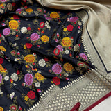 Pure Katan Silk Handwoven Banarasi Saree