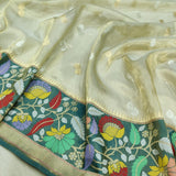 Pure Tissue Silk Handwoven Banarasi Saree