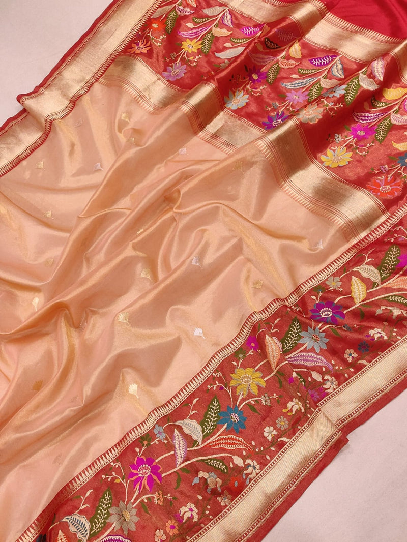 Pure tissue Handwoven Banarasi saree