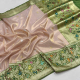 Pure Tissue Silk Handwoven Banarasi Saree