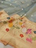 Pure Tissue Silk Handwoven Banarasi Saree