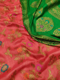 Pure tussar Silk Handwoven Banarasi Saree
