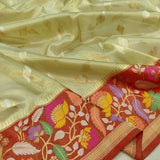 Pure Tissue Silk Handwoven Banarasi Saree