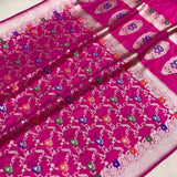 Pure katan silk saree banarasi saree