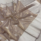 Pure Tissue Silk Handwoven Banarasi Saree