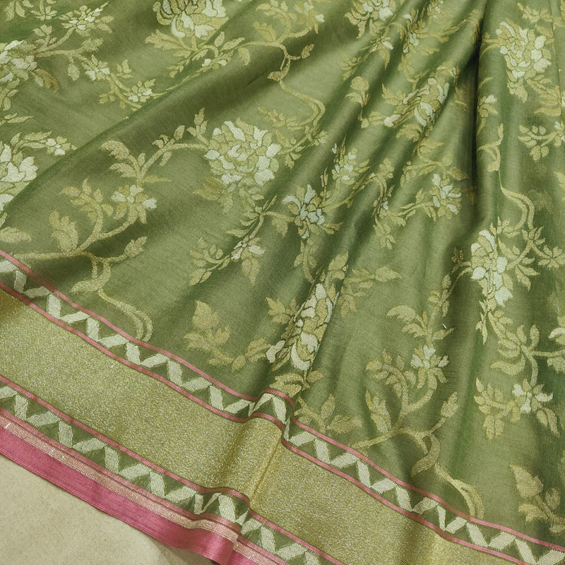 Pure cotton handwoven Banarasi saree