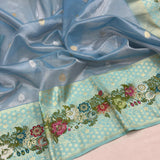 Pure Tissue Silk Handwoven Banarasi Saree