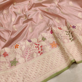 Pure Katan Silk Handwoven Banarasi Saree