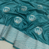 Pure katan silk Handwoven banarasi saree