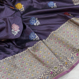 Pure Katan Silk Handwoven Banarasi Saree