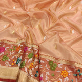 Pure Tissue Silk Handwoven Banarasi Saree