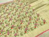Pure Katan Silk Handwoven Banarasi Saree