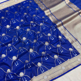 Pure Katan Silk Handwoven Banarasi Saree