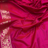 Pure katan silk Handwoven banarasi saree