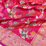 Pure Katan Silk Handwoven Banarasi Saree