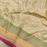 Pure Katan Silk Handwoven Banarasi Saree