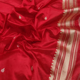 Pure Kora Silk Handwoven Banarasi Saree