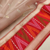 Pure Kora Silk Handwoven Banarasi Saree