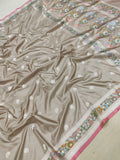 Pure Katan Silk Handwoven Banarasi Saree
