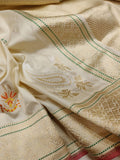Pure Katan Silk Handwoven Banarasi Saree