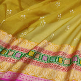 Pure Kora Silk Handwoven Banarasi Saree