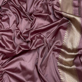 Pure katan silk Handwoven banarasi saree