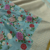 Pure Katan Silk Handwoven Banarasi Saree