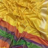 Pure Kora Silk Handwoven Banarasi Saree