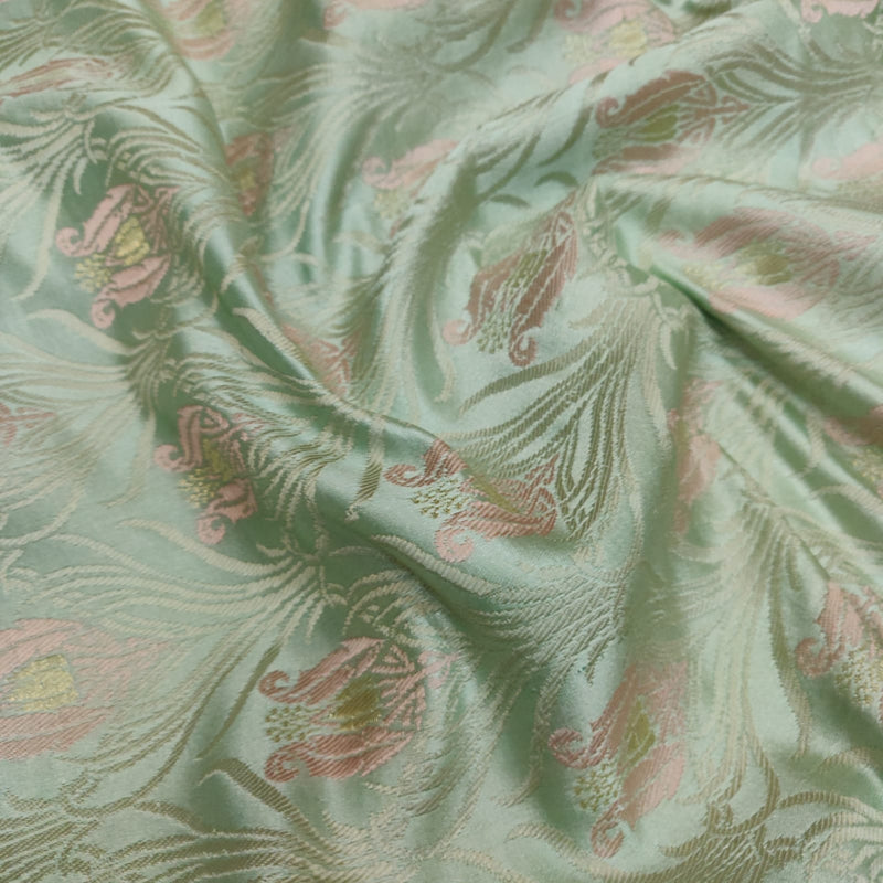 Pure Kimkhab Banarasi Fabric