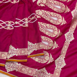 Pure katan silk Handwoven banarasi saree