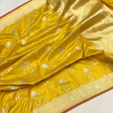 Pure Katan Silk Handwoven Banarasi Saree