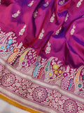 Pure Katan Silk Handwoven Banarasi Saree