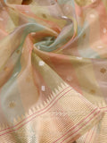 Pure Kora Silk Handwoven Banarasi Saree