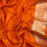 Pure Katan Silk Handwoven Banarasi Saree