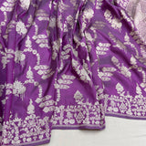 Pure Katan silk handwoven banarasi saree