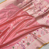 Pure Katan Silk Handwoven Banarasi Saree