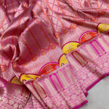 Pure katan silk Handwoven banarasi saree