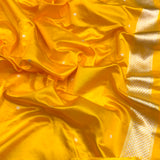 Pure kora Handwoven Banarasi saree