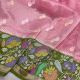 Pure Tissue Silk Handwoven Banarasi Saree