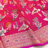 Pure Katan Silk Handwoven Banarasi Saree