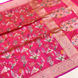Pure Katan Silk Handwoven Banarasi Saree