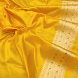 Pink Color Pure Katan Silk Handwoven Banarasi Saree