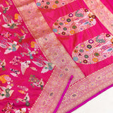 Pure Katan Silk Handwoven Banarasi Saree