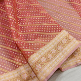 Pure cotton handwoven Banarasi saree