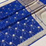 Pure Katan Silk Handwoven Banarasi Saree