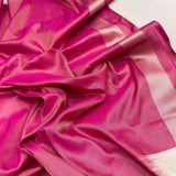Pure katan silk Handwoven banarasi Tanchoi saree