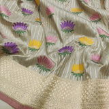 Pure Katan Silk Handwoven Banarasi Saree